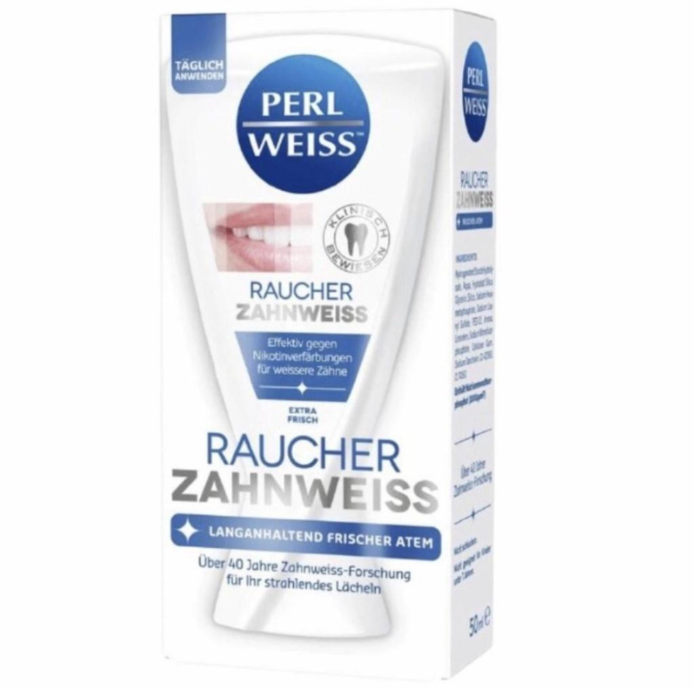 [滿額免運] 英國PERL WEISS美白牙膏50ML-細節圖2