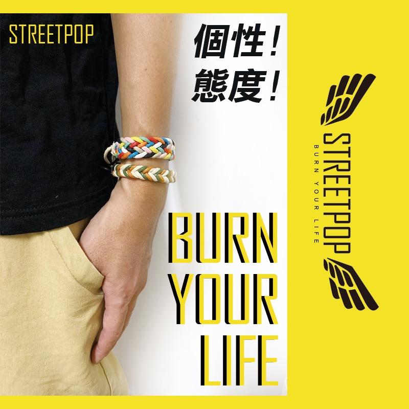 🔥買一送一🔥潮流個性編織手環 手鍊 皮手環 皮手鍊 衝浪手環 手環男 手環女 男生手環 女生手環-細節圖2