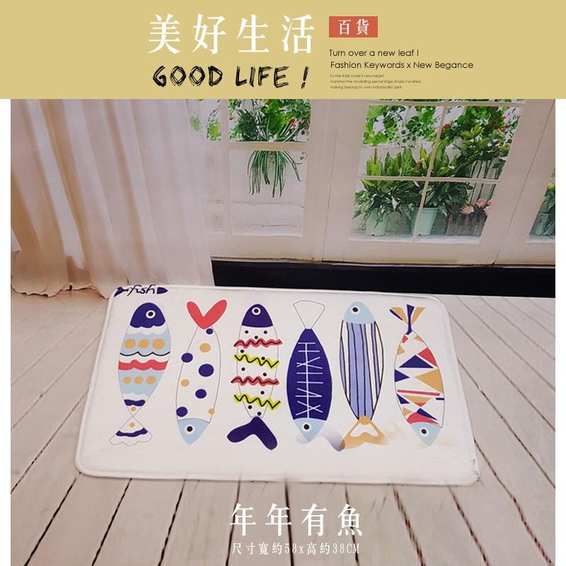 台灣出貨 法蘭絨柔軟吸水地墊 地毯臥室 浴室地墊 踏墊 防滑地墊 門口地墊 地毯客廳 地墊臥室 浴室腳踏墊 48051-細節圖4