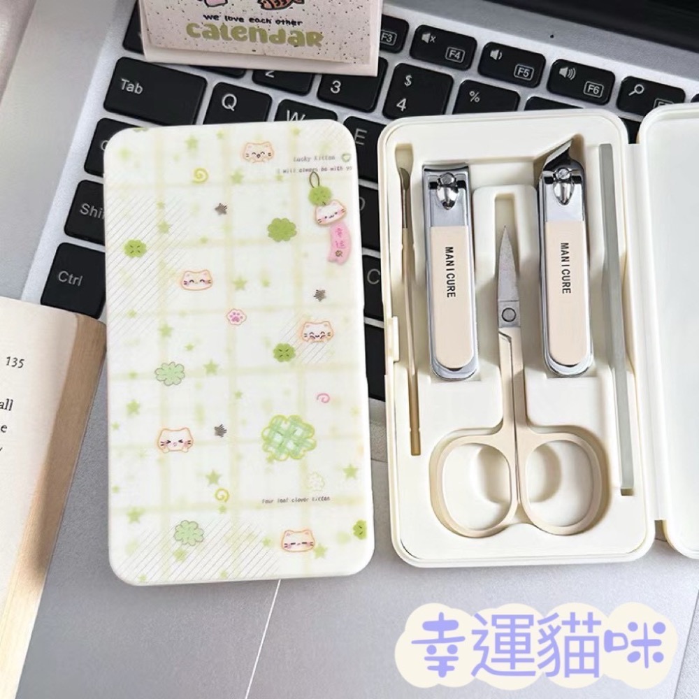 ins高顏值可愛指甲刀套組-細節圖8