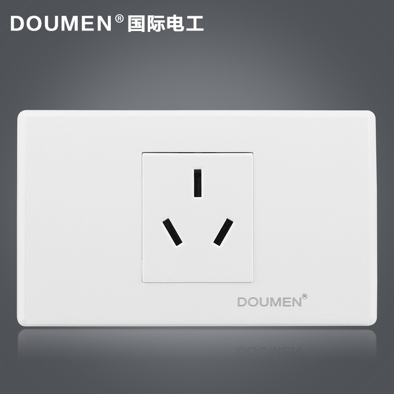 『台灣現貨』 大陸電器使用 台灣插座含面板 台灣面板可直接更換 一般小家電使用10A，冷氣 吃重電 請買16A-規格圖8