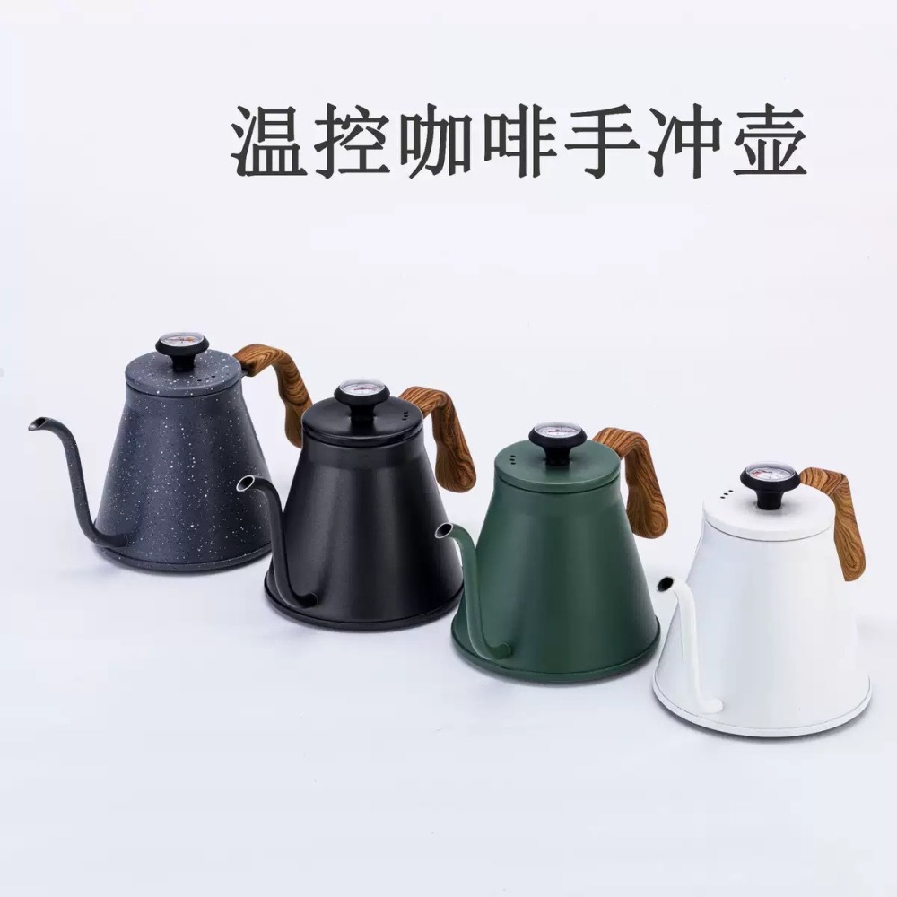 現貨供應 念咖啡 • 用心的香氣 NenCoffee精品莊園 手沖咖啡壺 304不銹鋼 長嘴壺 溫度 露營 咖啡 器具-細節圖10