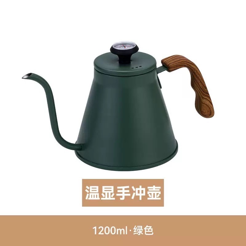 現貨供應 念咖啡 • 用心的香氣 NenCoffee精品莊園 手沖咖啡壺 304不銹鋼 長嘴壺 溫度 露營 咖啡 器具-細節圖2