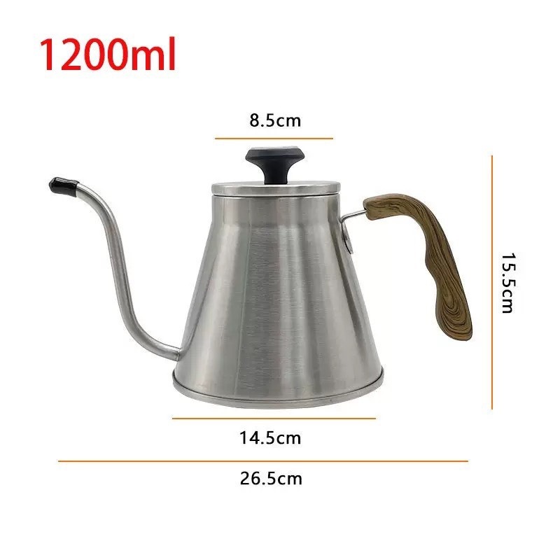 現貨供應 念咖啡 • 用心的香氣 NenCoffee精品莊園 手沖咖啡壺 304不銹鋼 長嘴壺 溫度 露營 咖啡 器具-細節圖5