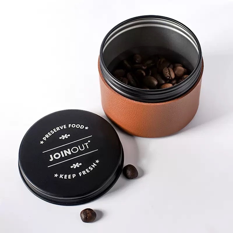 現貨供應 念咖啡 • 用心的香氣 NenCoffee精品莊園 咖啡 儲豆罐 密封罐 防潮 外出 隨身 攜帶 鋁製 收納-細節圖2