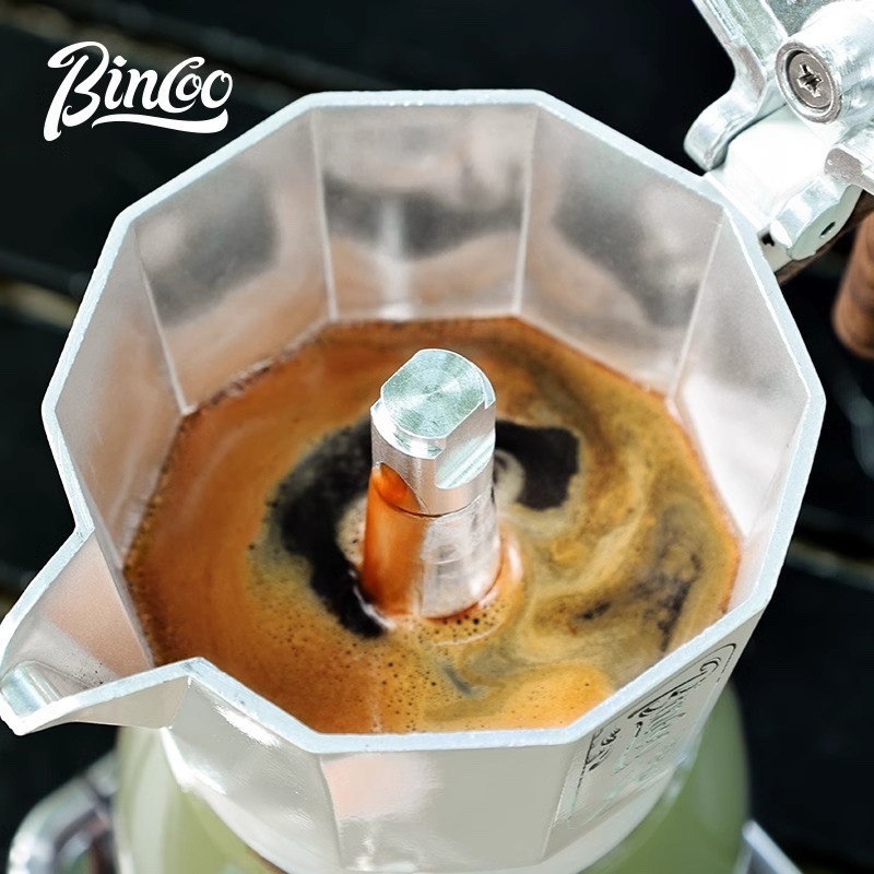 現貨供應 念咖啡 • 用心的香氣 NenCoffee精品莊園 Bincoo 戶外 露營 摩卡壺 便攜 咖啡壺 濃縮 義式-細節圖4