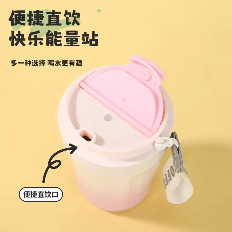 現貨供應 念咖啡 • 用心的香氣 NenCoffee精品莊園 漸變色 陶瓷 八角 咖啡杯 保溫杯 禮品杯-細節圖5