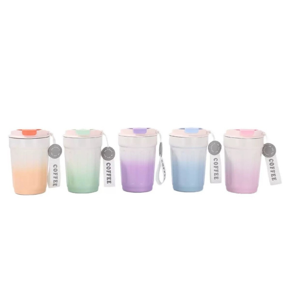 現貨供應 念咖啡 • 用心的香氣 NenCoffee精品莊園 漸變色 陶瓷 八角 咖啡杯 保溫杯 禮品杯-細節圖6