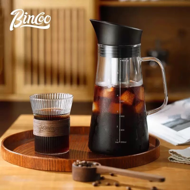 現貨供應 念咖啡 • 用心的香氣 NenCoffee精品莊園 Bincoo 冷萃壺 冷水壺 咖啡壺 玻璃 耐熱 濾網-細節圖2