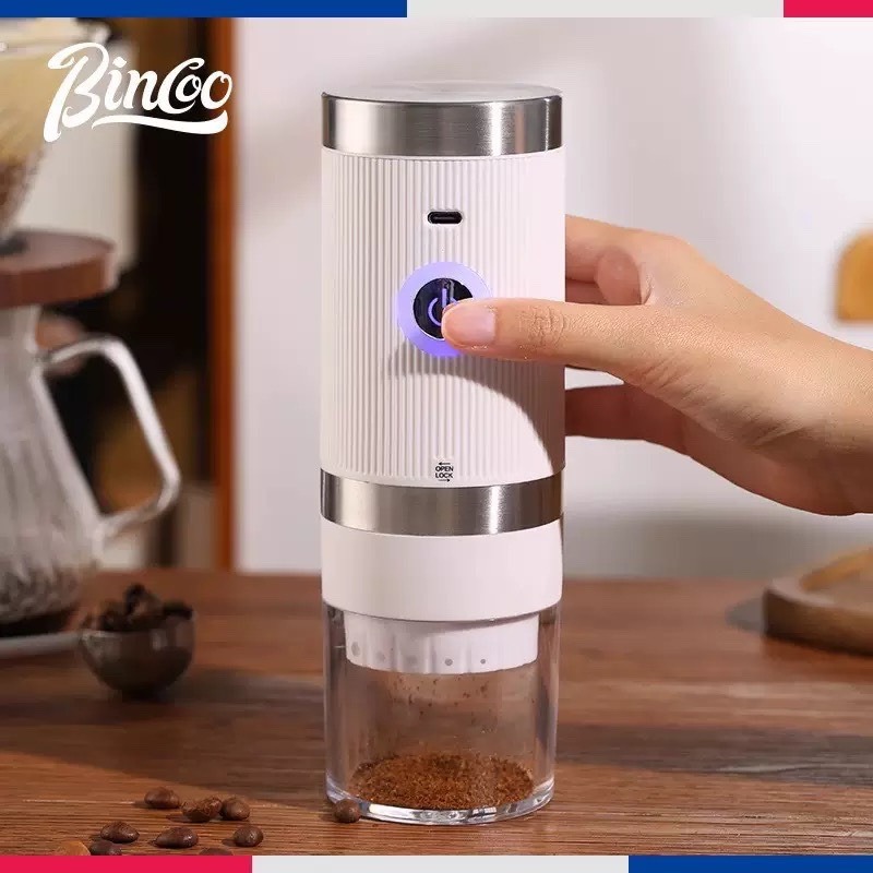現貨供應 念咖啡 • 用心的香氣 NenCoffee精品莊園 Bincoo 電動 磨豆機 無線 便攜 磨粉 研磨 咖啡豆-細節圖7
