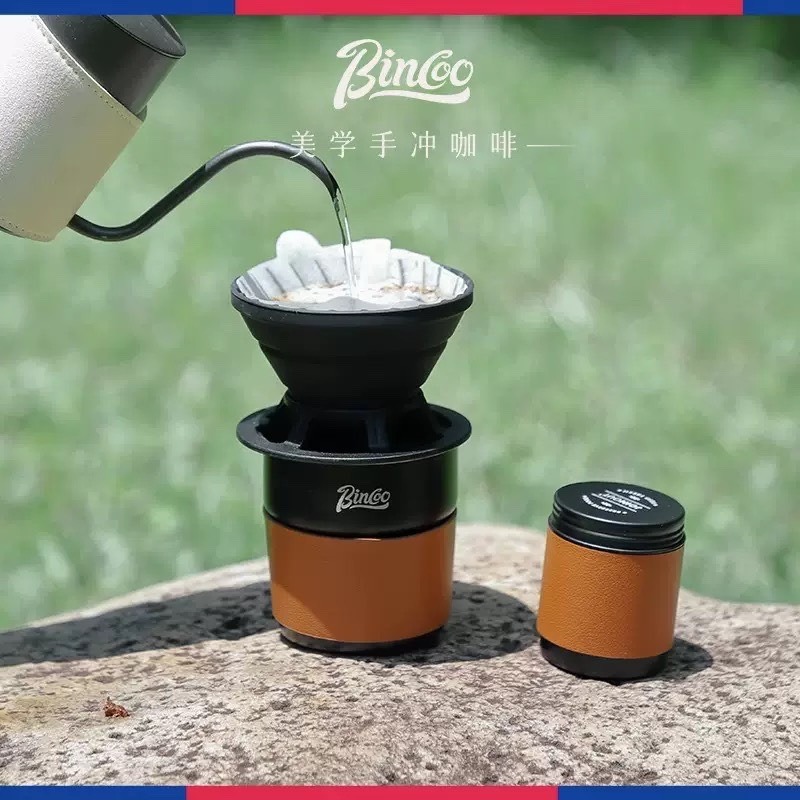 現貨供應 念咖啡 • 用心的香氣 NenCoffee精品莊園 Bincoo 戶外 露營 手沖 咖啡套裝 手磨 器具 便攜-細節圖8