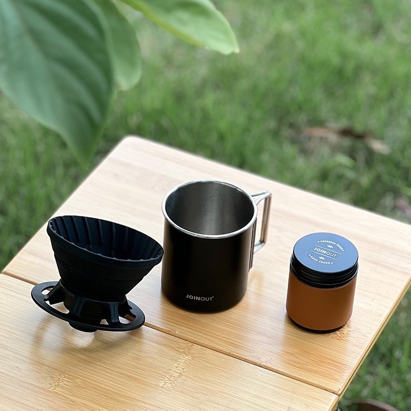 現貨供應 念咖啡 • 用心的香氣 NenCoffee精品莊園 Bincoo 戶外 露營 手沖 咖啡套裝 手磨 器具 便攜-細節圖3