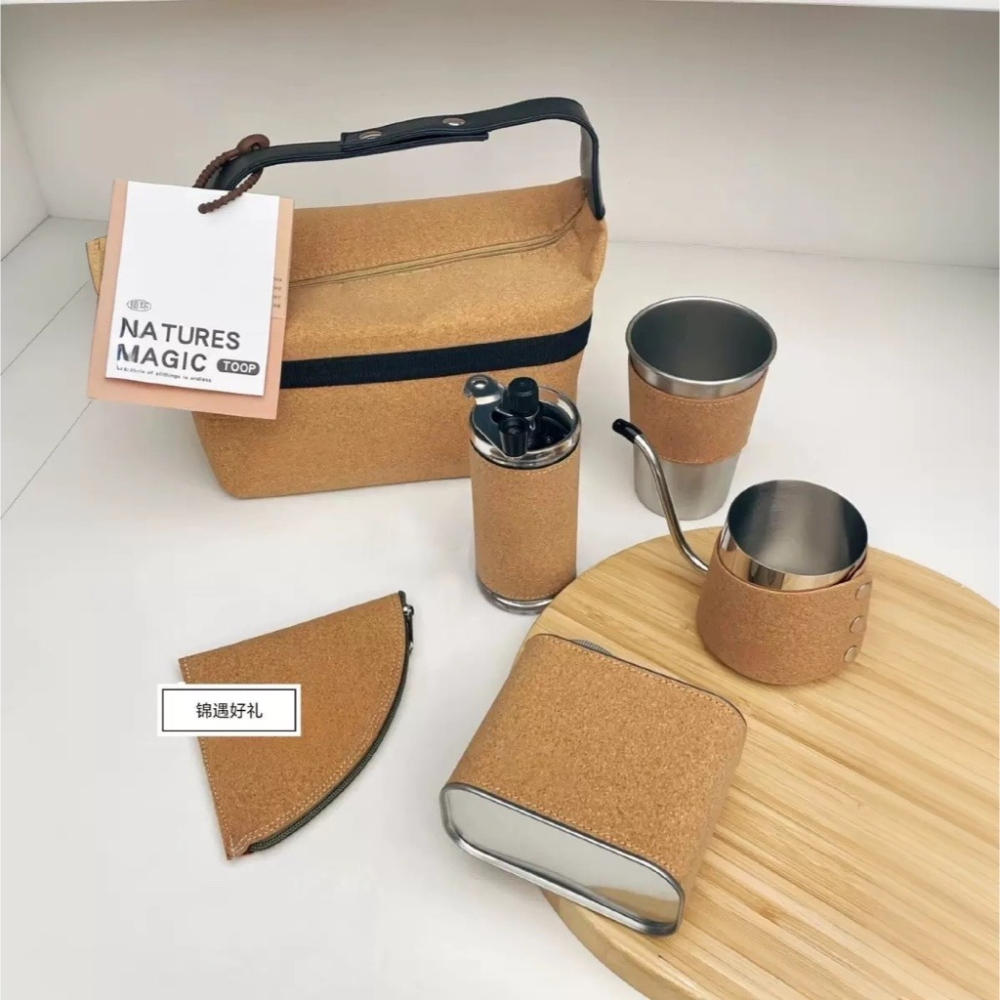 現貨供應 念咖啡 • 用心的香氣 NenCoffee精品莊園 Bincoo 戶外 露營 手沖 咖啡套裝 手磨 器具 便攜-細節圖3