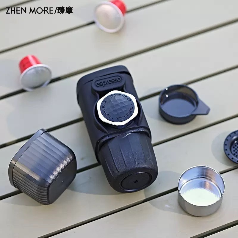 現貨供應 念咖啡 • 用心的香氣 NenCoffee精品莊園 手壓 便攜 義式 咖啡機 手提 旅遊 露營 美式 濃縮-細節圖3