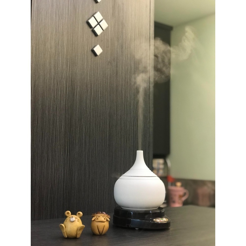 生活方程式 香氛機 水氧機 | 陶瓷葫蘆負離子香氛水氧機 | 白 (上/下燈)-細節圖4