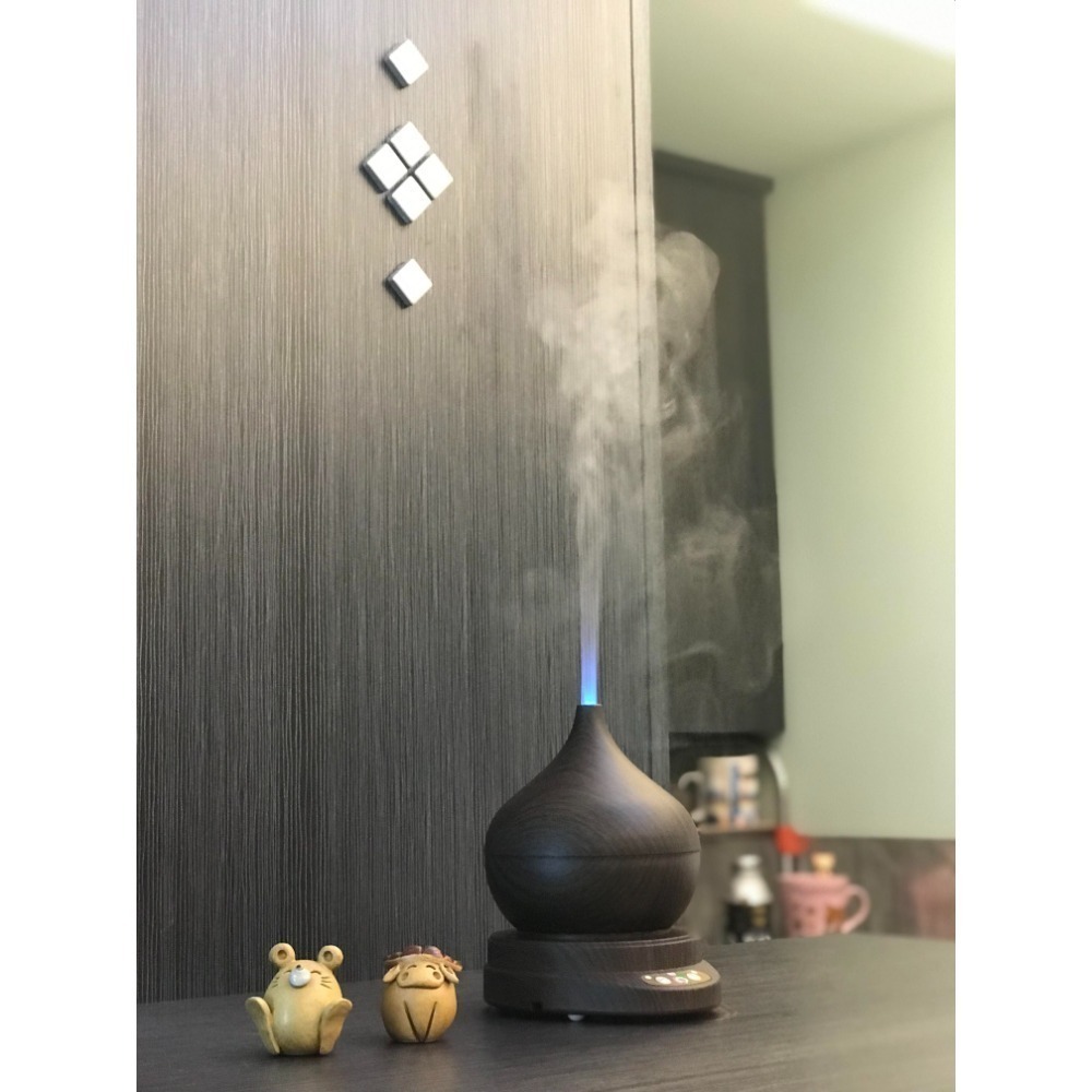 生活方程式 香氛機 水氧機 | 塑安葫蘆負離子香氛水氧機 | 黑木紋 (上燈)-細節圖4