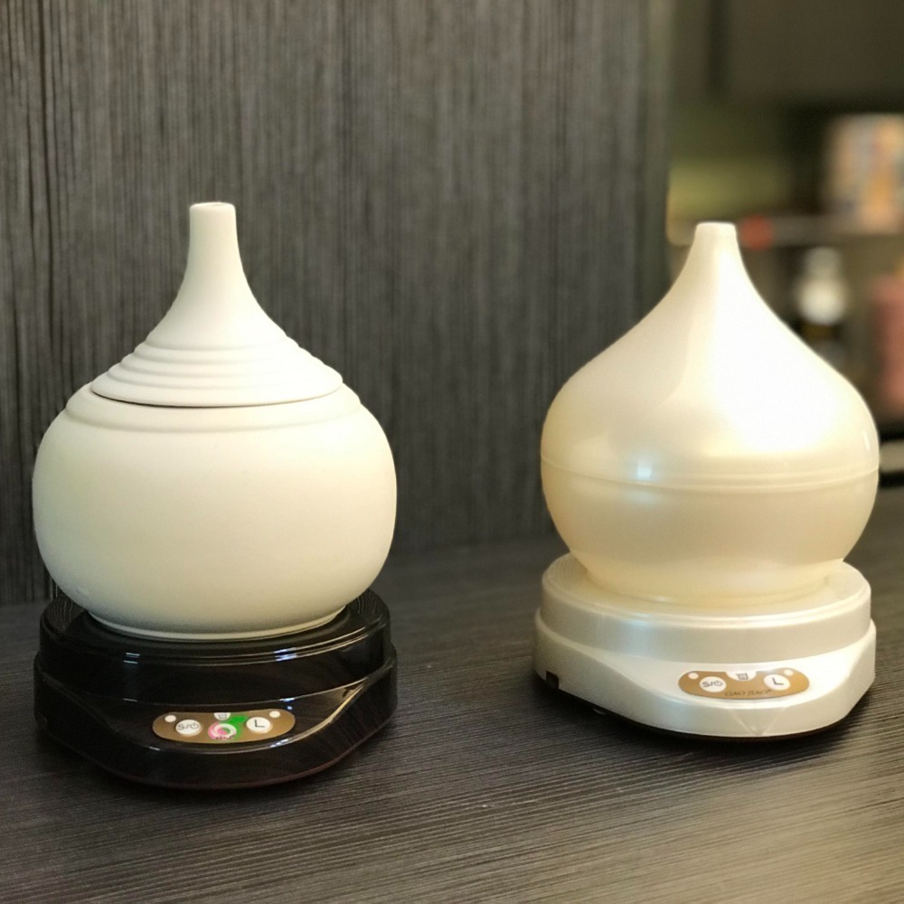生活方程式 香氛機 水氧機 | 陶瓷葫蘆/塑安葫蘆負離子香氛水氧機 | 陶白 (上/下燈)/塑安珍珠白 (下燈)-細節圖3