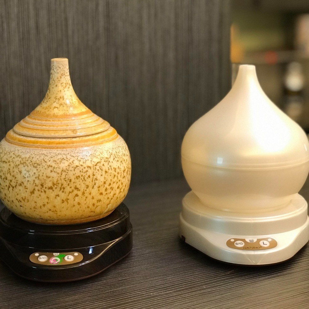 生活方程式 香氛機 水氧機 | 陶瓷葫蘆/塑安葫蘆 負離子香氛水氧機 | 陶仿金(上燈)/塑安珍珠白(下燈)-細節圖3