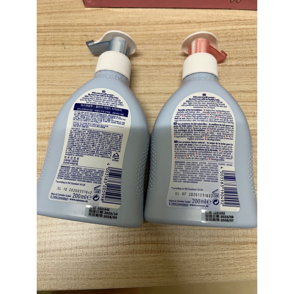 珊諾sanosan極潤洗髮沐浴及乳液-規格圖1