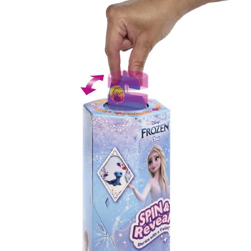 ［預購］美國代購🇺🇸迪士尼系列  MATTEL 冰雪奇緣 ELSA Spin & Reveal 娃娃-細節圖3