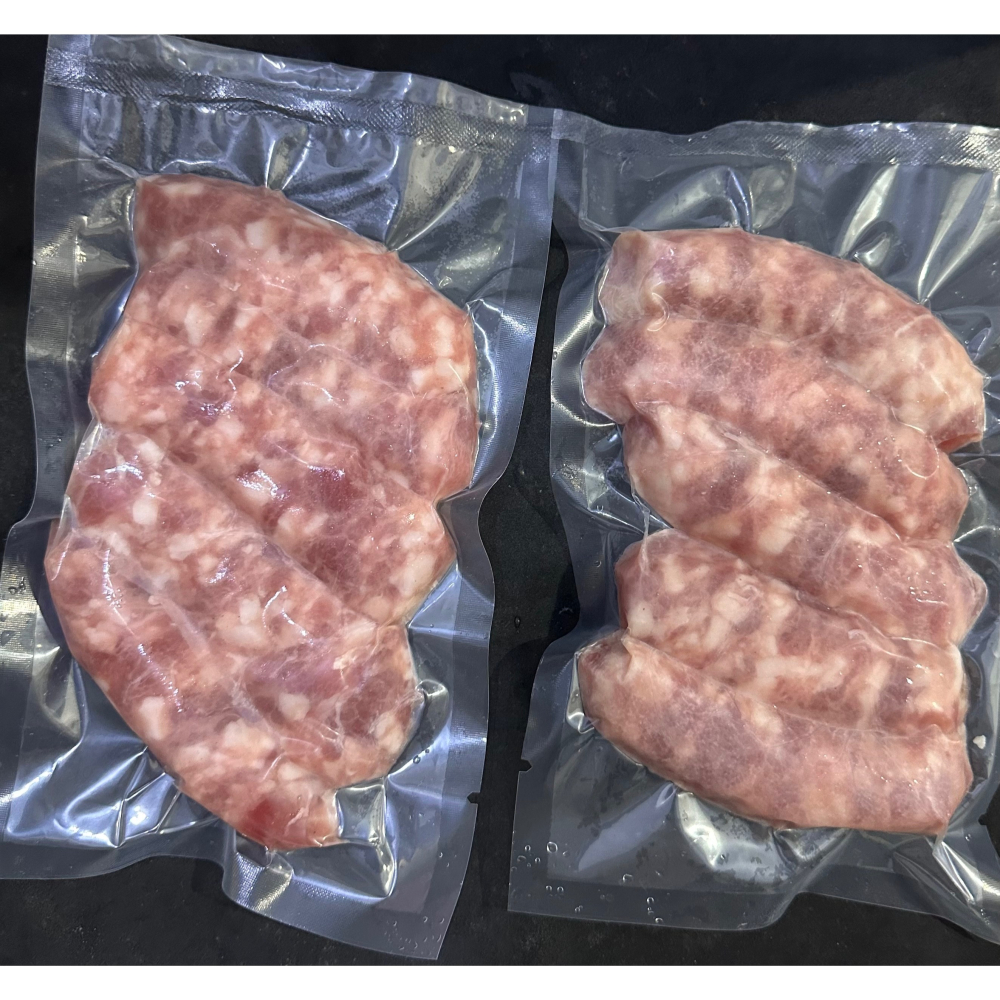 全心鮮魚丸_頂級古早味豬肉香腸5入【總重量300g±10g】-細節圖2