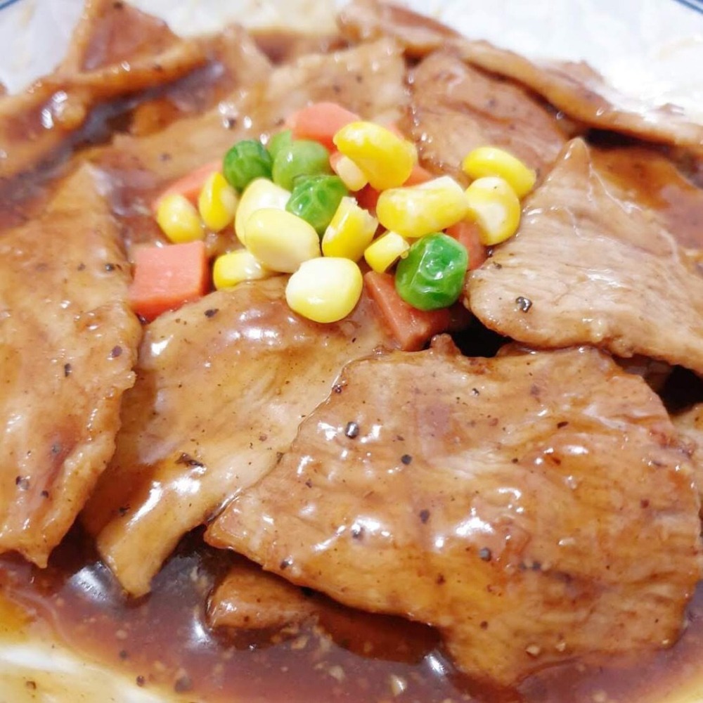 全心鮮魚丸_黑胡椒豬柳【總重量300g】加熱即食用、料理包調理包、拜拜快速好料理-細節圖3