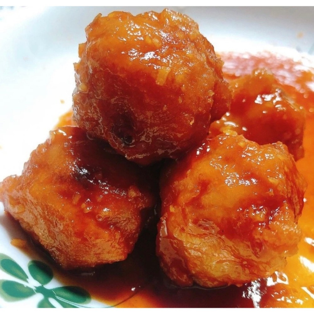 全心鮮魚丸_糖醋花枝丸【總重量520g】加熱即可食用、調理包料理包-細節圖2