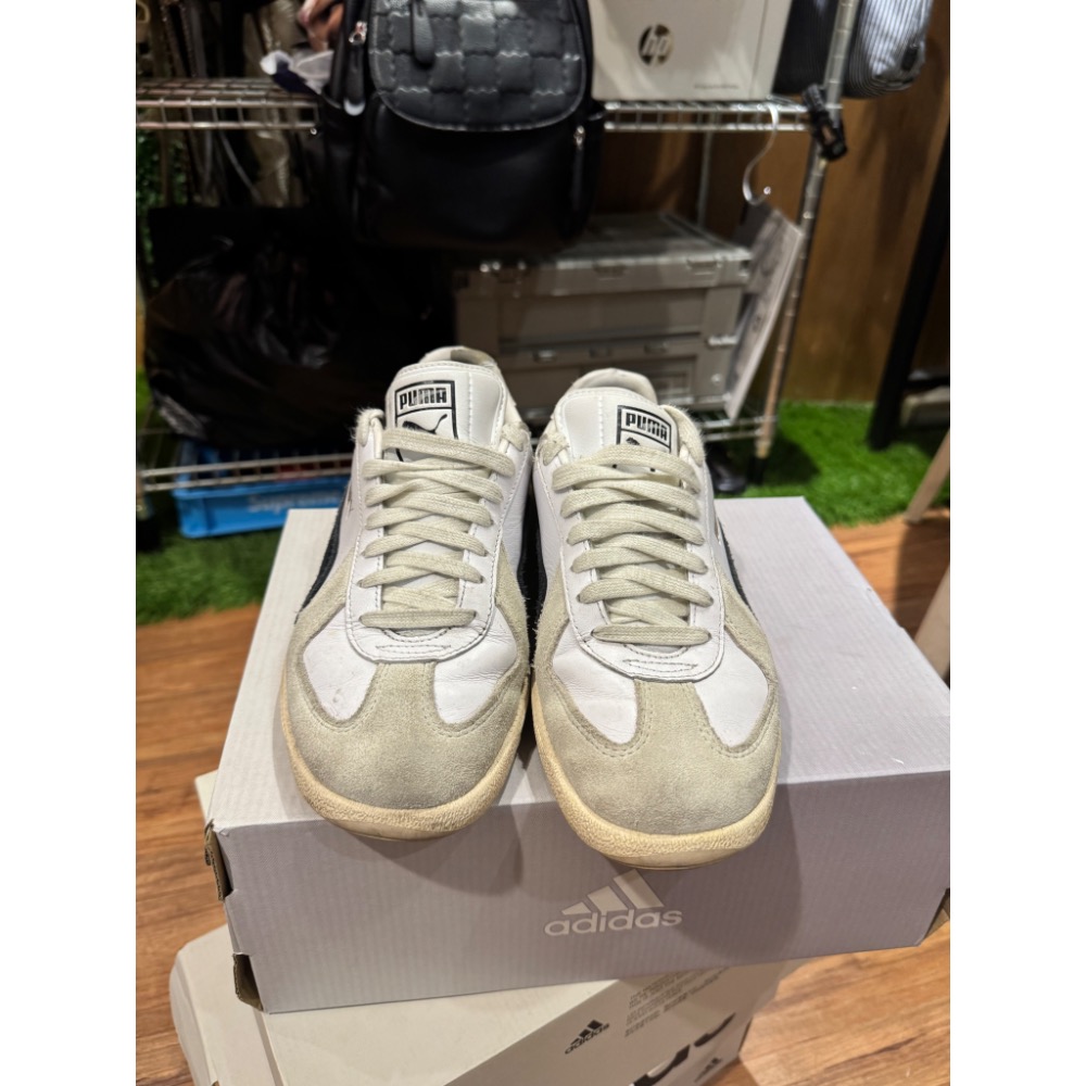 真皮puma白鞋-細節圖2