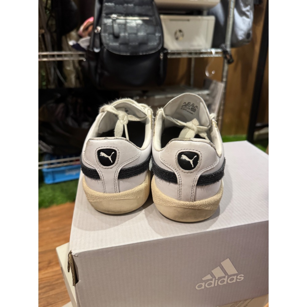 真皮puma白鞋-細節圖3