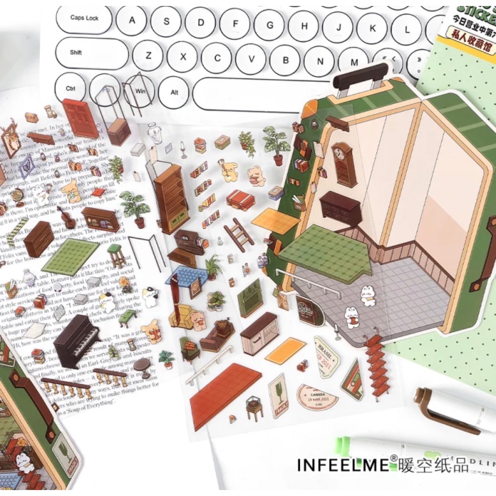 infeel me今日營業中6.0系列造景貼紙-細節圖2