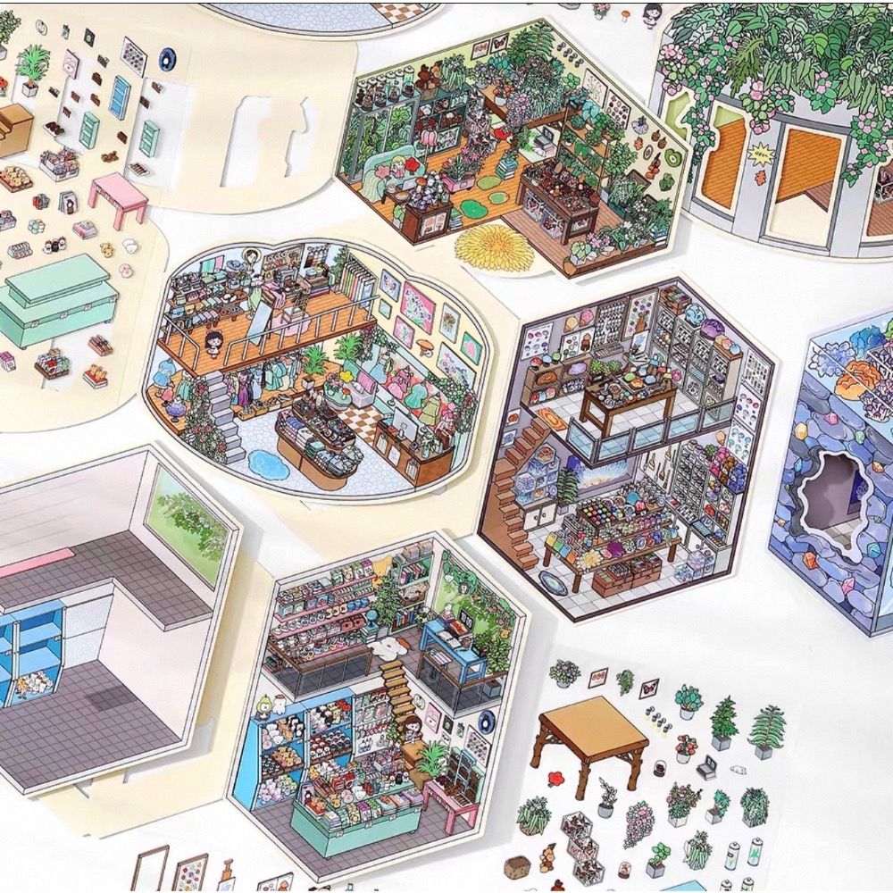 infeel me今日營業中18.0造景貼紙-規格圖4