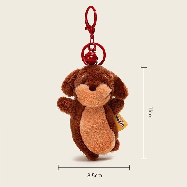 帕倍思捏捏香腸狗吊飾/鑰匙圈-細節圖2