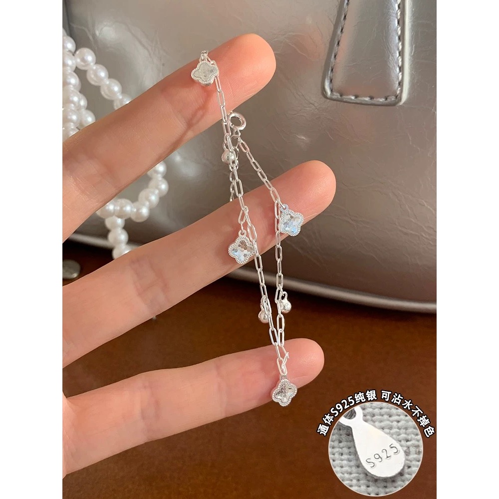 s925純銀幸運草手鏈-細節圖3