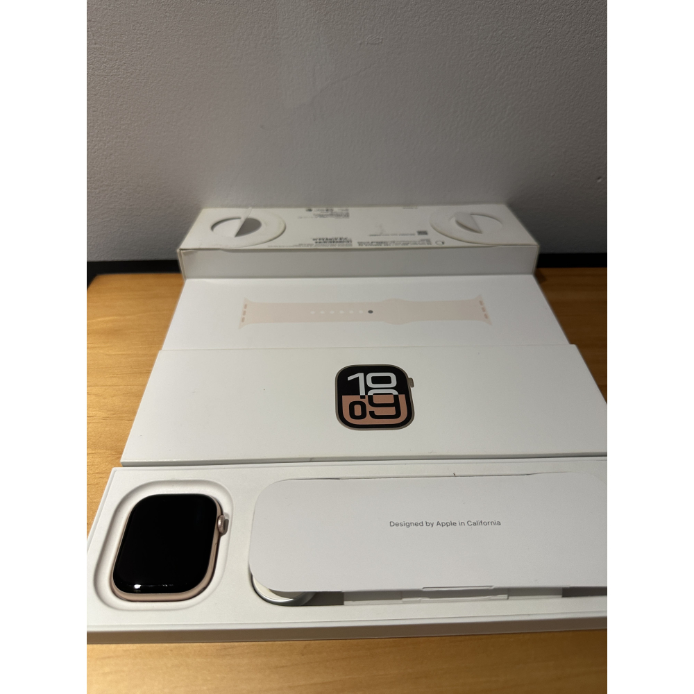 Apple Watch 10 46mm 金🔋100%│外觀95新│螢幕無傷│盒配完整│☁️好物雲3C-細節圖7
