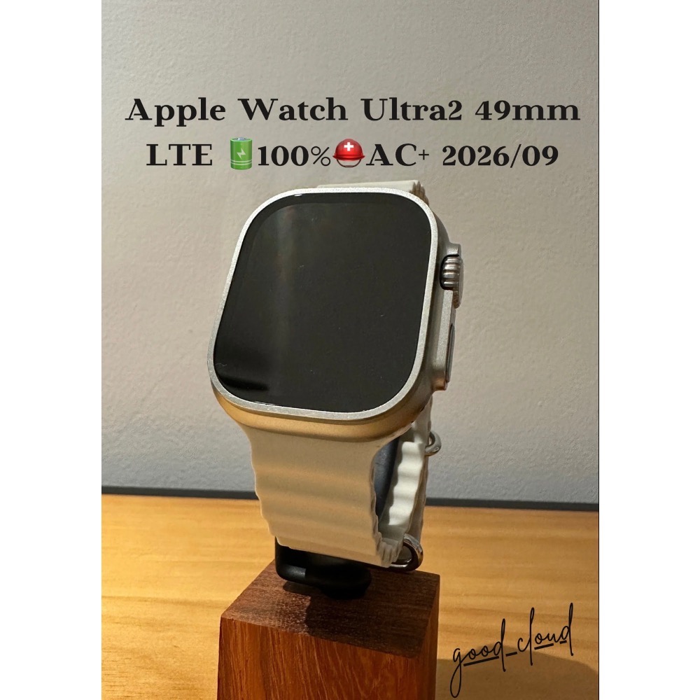 Apple Watch Ultra2 49mm LTE🔋100% ⛑️AC+2026/09│全機無傷│原廠電池100%-細節圖7