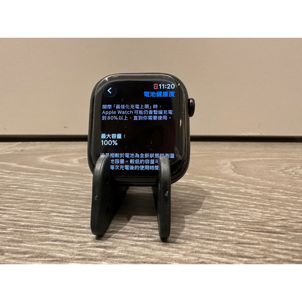 Apple Watch 11 46mm 黑🔋100%⛑️保固-2026/09│原廠電池│盒配完整│外觀9成新-細節圖2
