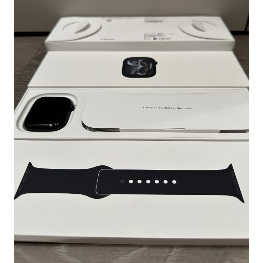Apple Watch 11 46mm 黑🔋100%⛑️保固-2026/09│原廠電池│盒配完整│外觀9成新-細節圖7