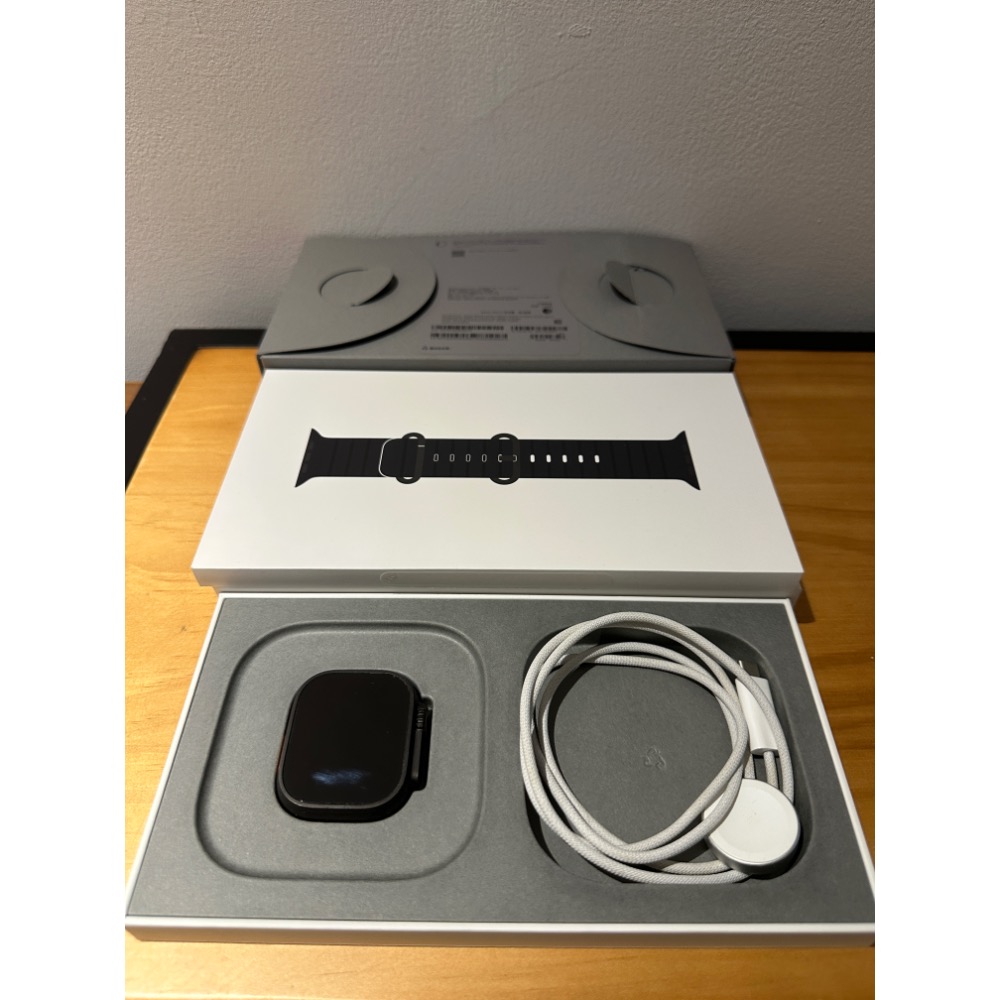 Apple Watch ultra2 49mm LTE黑🔋100%⛑️保固-2026/08│全機無傷│盒配齊全│原廠電-細節圖7