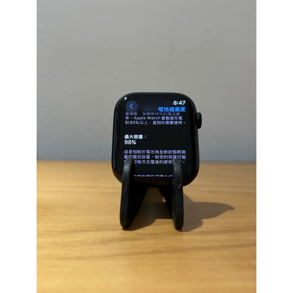 ☁️好物雲3C雲端商店│ Apple Watch 8 45mm 午夜🔋98%-細節圖3