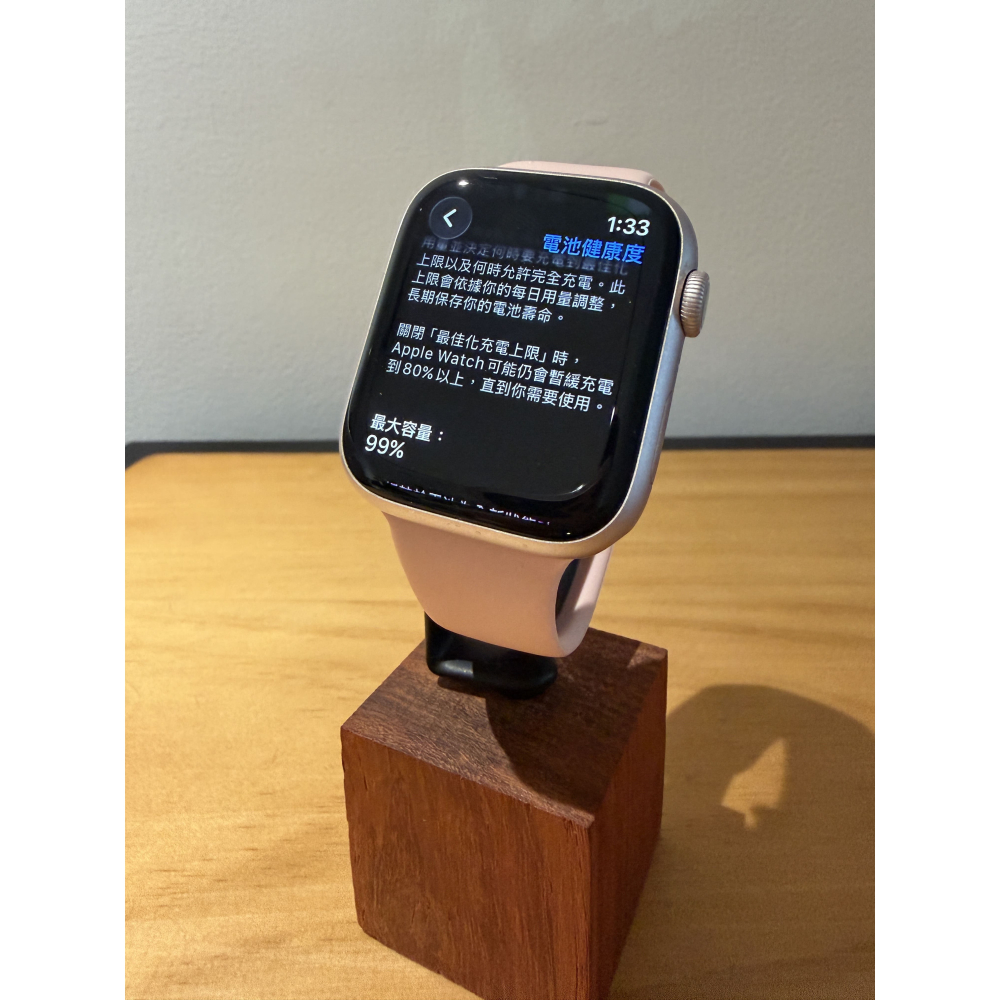 Apple Watch 9 45mm 粉🔋99%│原廠電池│螢幕無傷│外觀95新│☁️好物雲3C-細節圖4