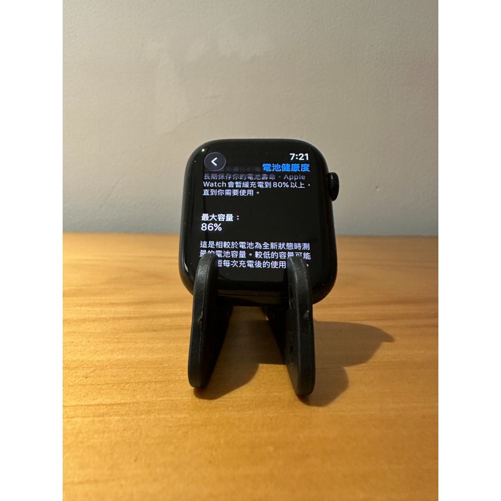 Apple Watch 8 45mm 午夜🔋86%│原廠電池│支援TyoeC快充│螢幕無傷│☁️好物雲3C-細節圖6