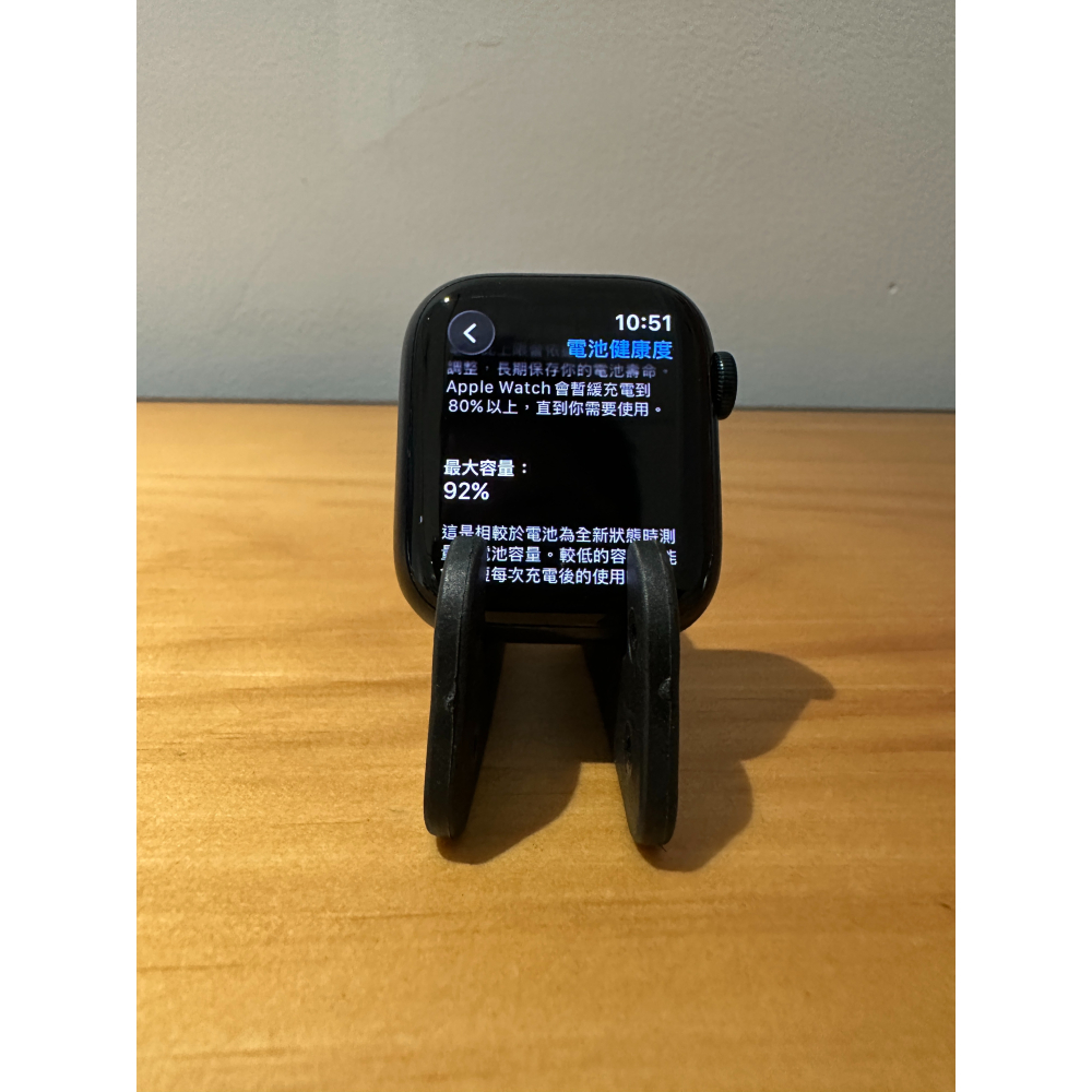 Apple Watch 8 41mm LTE 午夜🔋92%│外觀狀況佳│螢幕無傷│原廠電池│盒配齊全│☁️好物雲3C-細節圖2