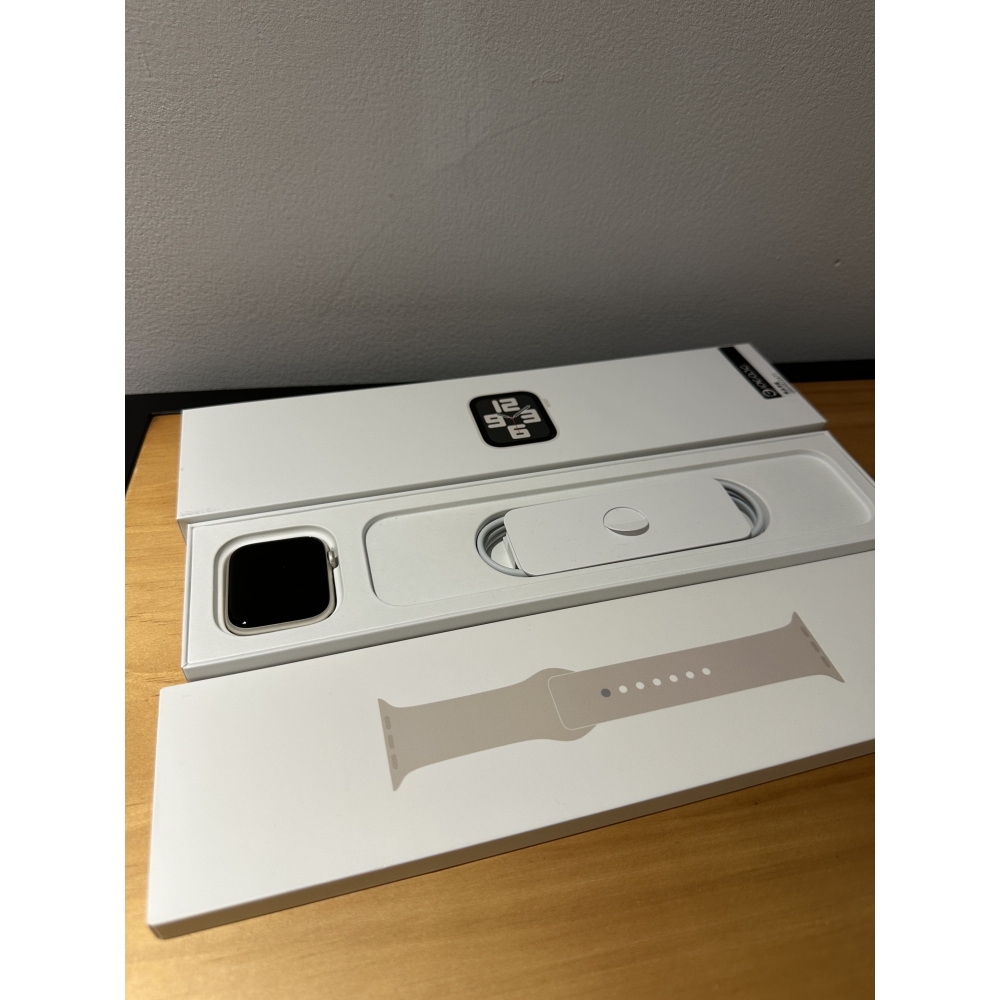 Apple Watch SE2 44mm 星光🔋90%│原廠電池│外觀近全新│盒配齊全│☁️好物雲3C-細節圖7