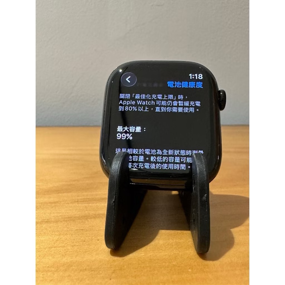 Apple Watch 11 46mm 黑🔋99%⛑️保固-2026/10│原廠電池│盒配完整│外觀9成新-細節圖7