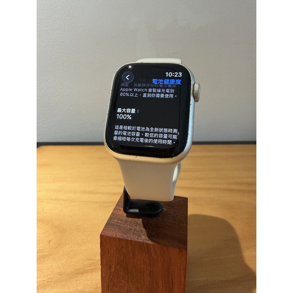 Apple Watch 8 41mm 星光🔋100%│螢幕無傷│盒配齊全│☁️好物雲3C-細節圖2