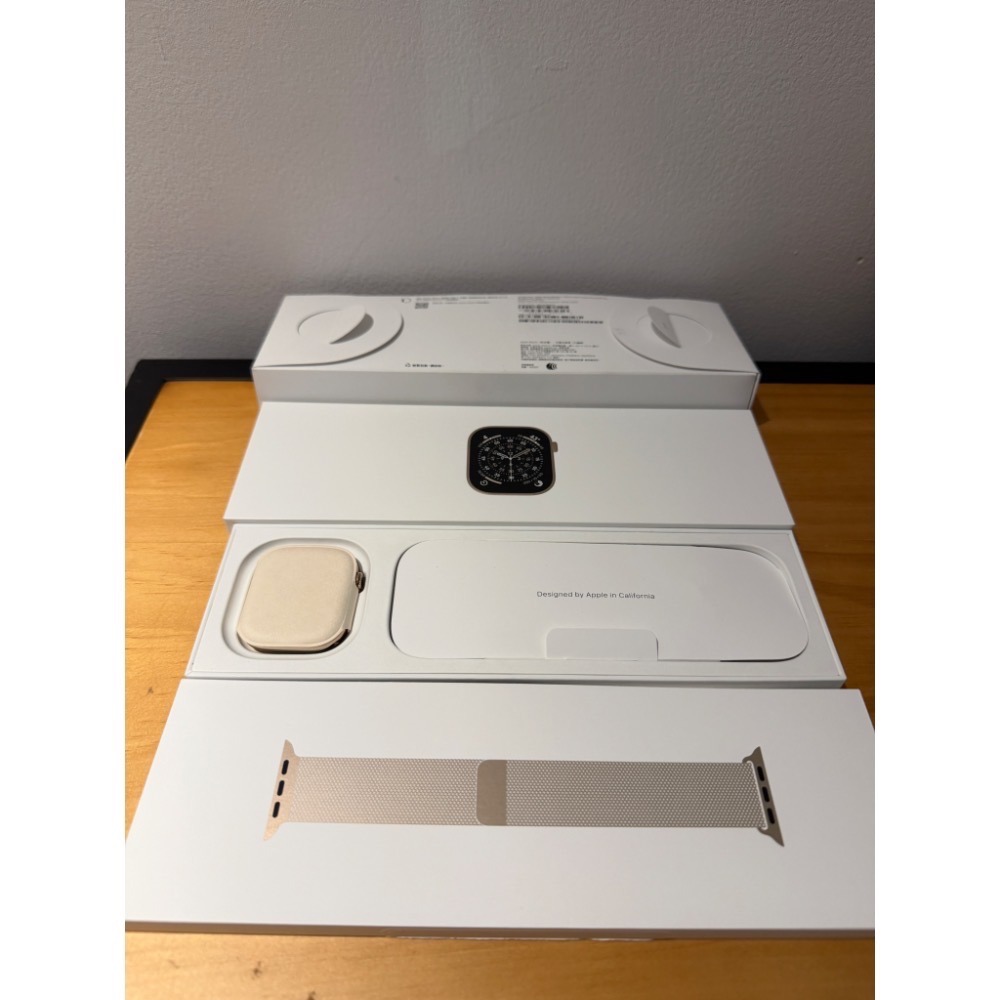 Apple Watch 11 46mm LTE 鈦金色🔋100%⛑️保固-2027/02│外觀99成新！│米蘭錶帶│-細節圖9