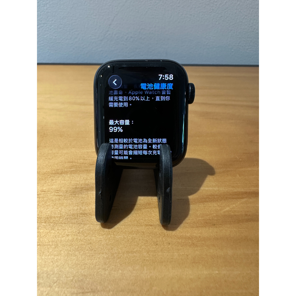 Apple Watch SE2 40mm 午夜🔋99%⛑️保固-2026/11│螢幕無傷│外觀9成新│原廠電池│盒配齊-細節圖6