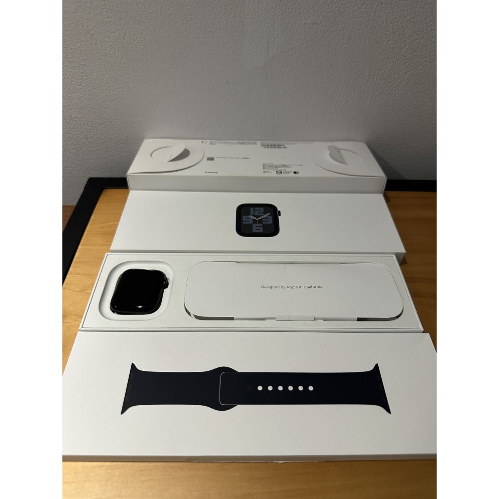 Apple Watch SE2 40mm 午夜🔋99%⛑️保固-2026/11│螢幕無傷│外觀9成新│原廠電池│盒配齊-細節圖7