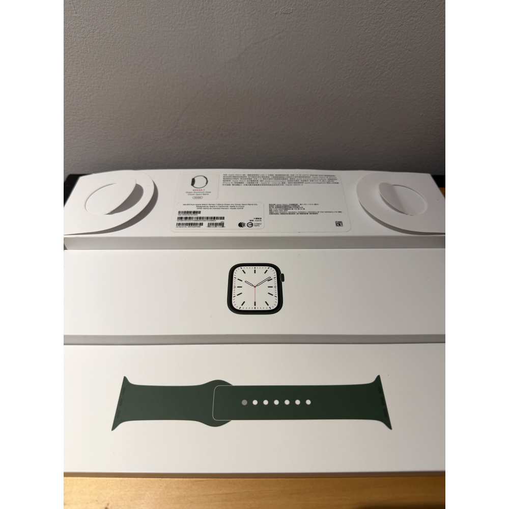 Apple Watch 7 45mm LTE 綠🔋84%│有盒有配│螢幕無傷│原廠電池│☁️好物雲3C-細節圖5