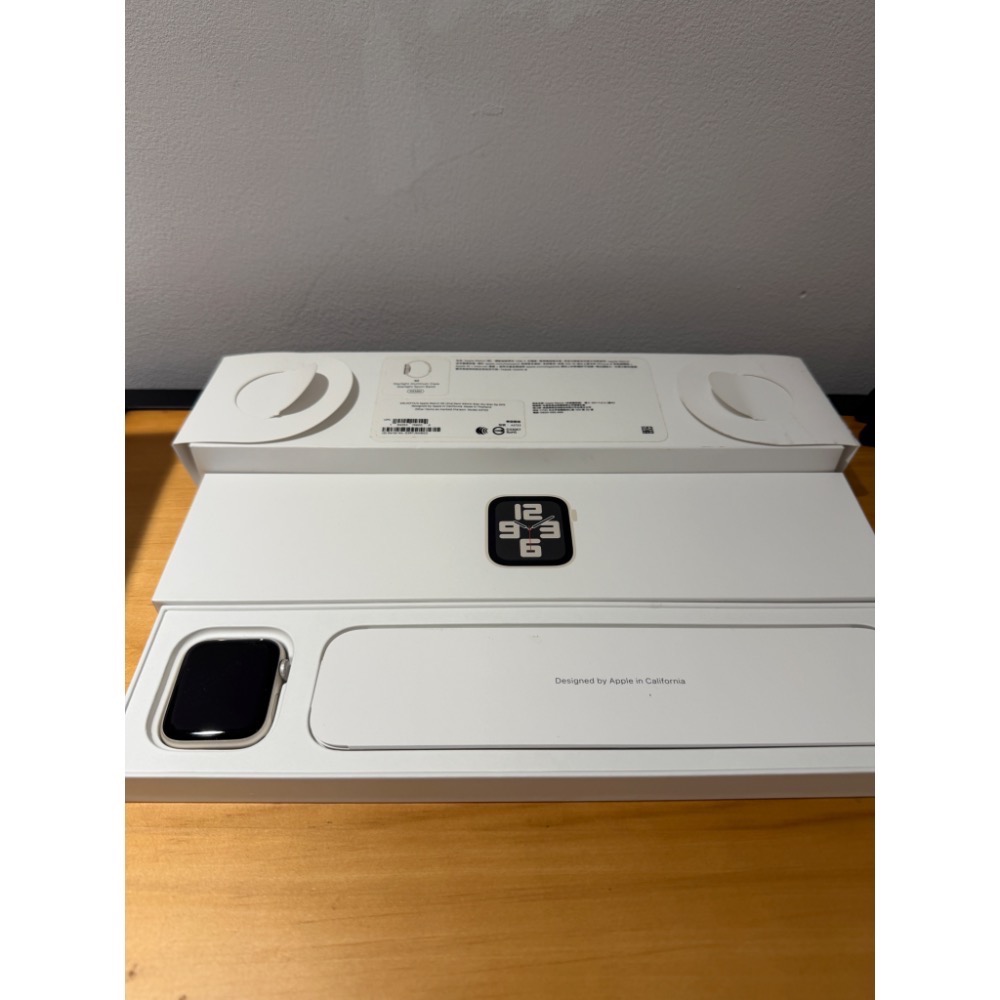Apple Watch SE2 44mm 星光🔋80%│原廠電池│外觀9成新│盒配齊全│☁️好物雲3C-細節圖5